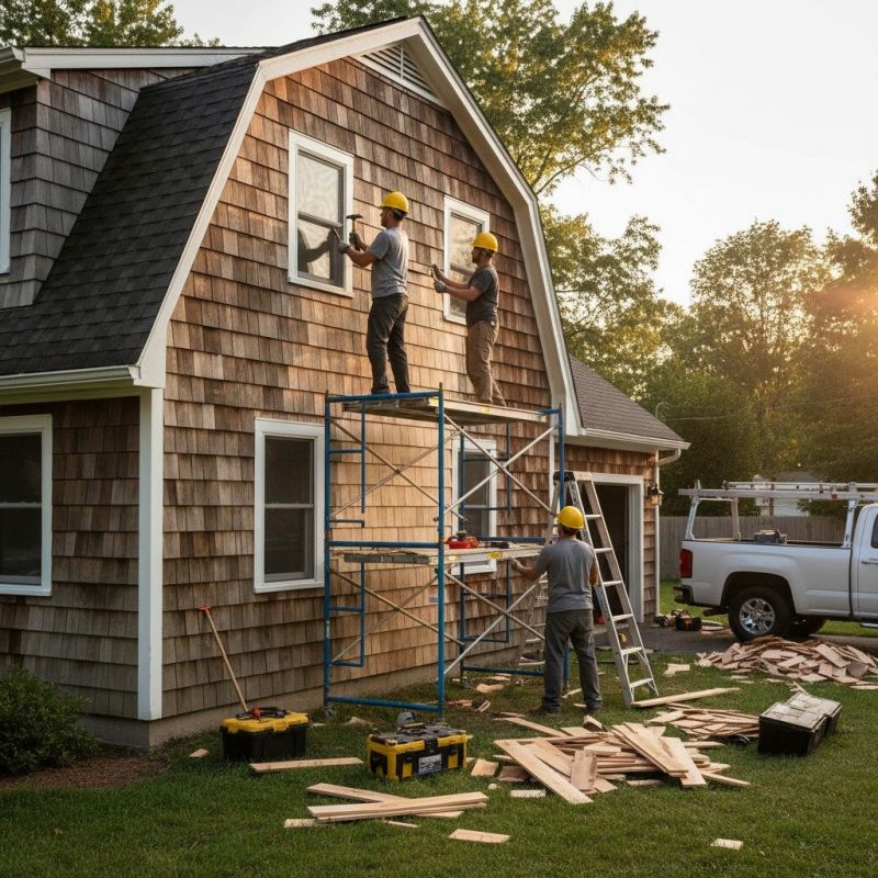 Clapboard Siding Repair detail