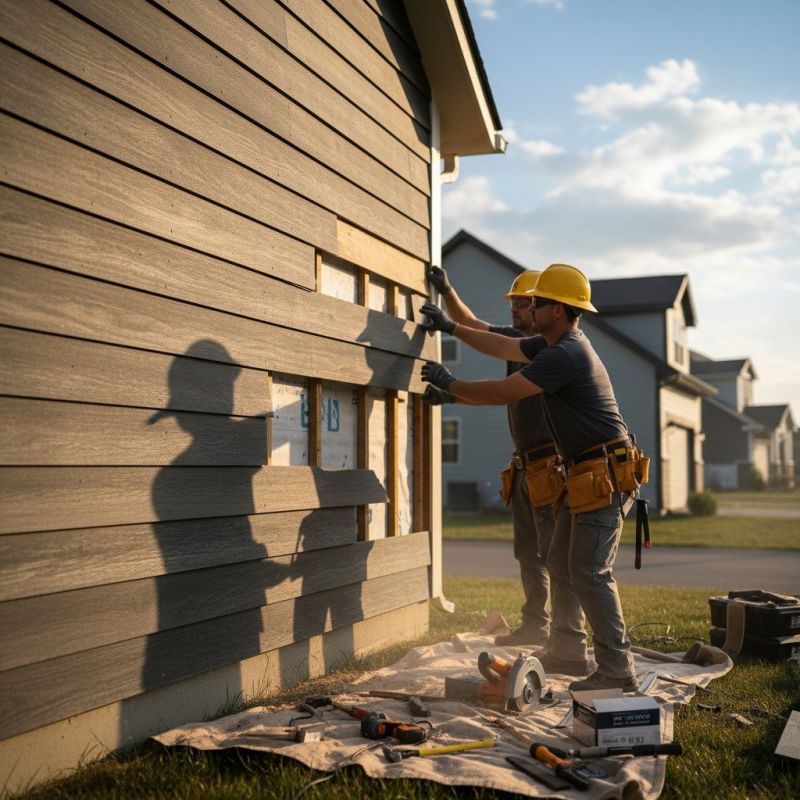 Wood Composite Siding Service detail