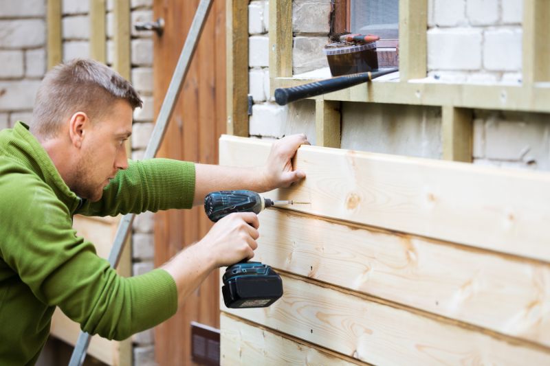 Wood Siding Service detail